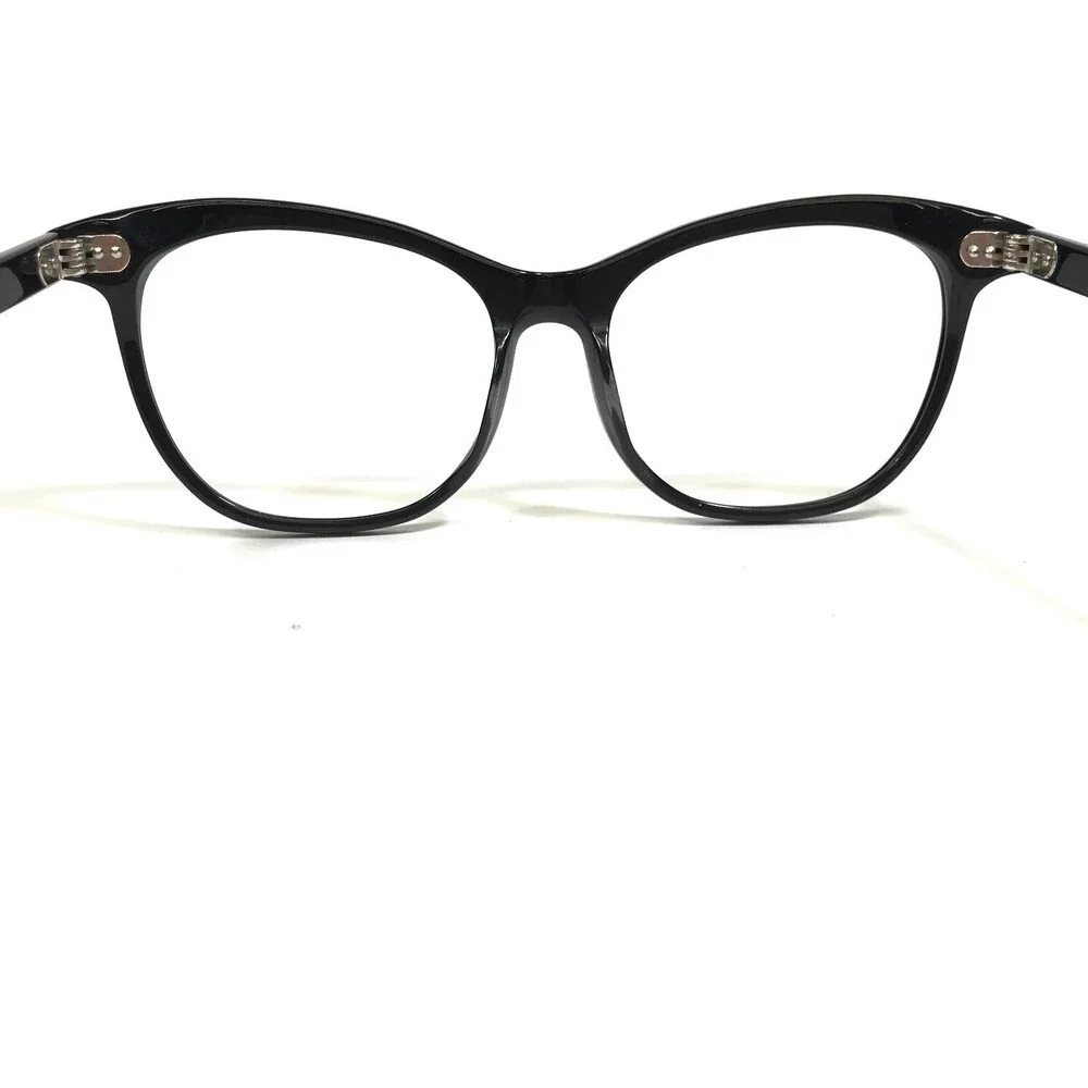 Raen Eyeglasses Frames pfieffer black Cat Eye Full Rim Oversized 52-16-145